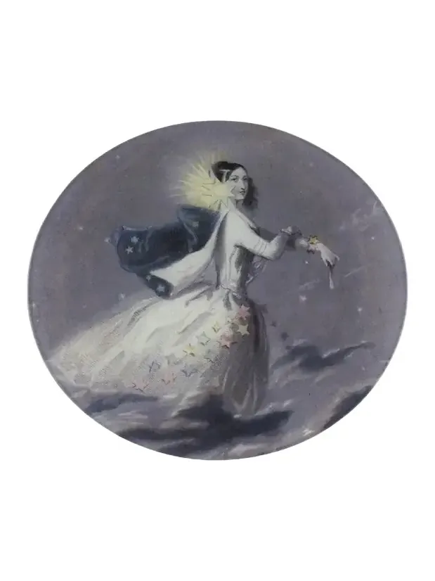 John Derian L'etoile du Matin The Morning Star Decorative Plate