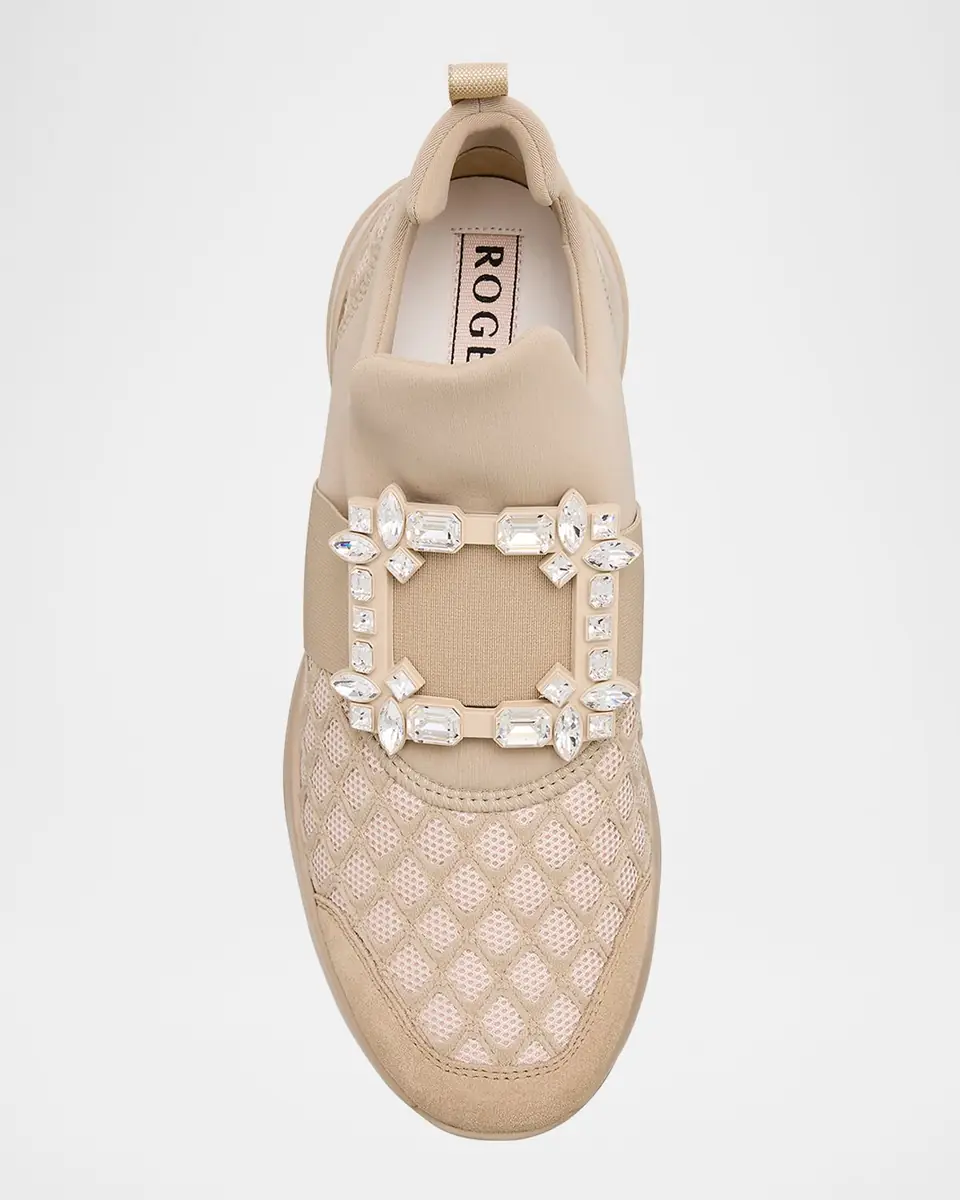 Roger Vivier Viv Run Strass Buckle Chunky Sneakers | Thumbnail 5 Roger Vivier Viv Run Strass Buckle Chunky Sneakers | Thumbnail 5