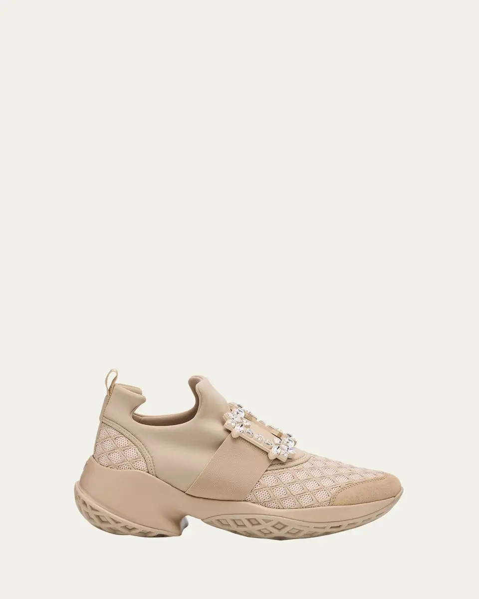 Roger Vivier Viv Run Strass Buckle Chunky Sneakers | Thumbnail 6 Roger Vivier Viv Run Strass Buckle Chunky Sneakers | Thumbnail 6