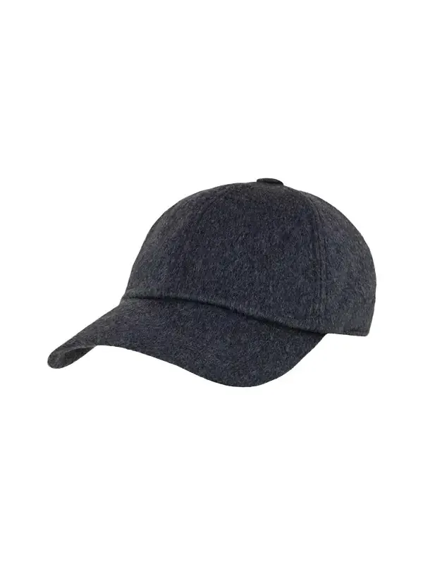 Men's Cashmere 6-Panel Baseball Cap