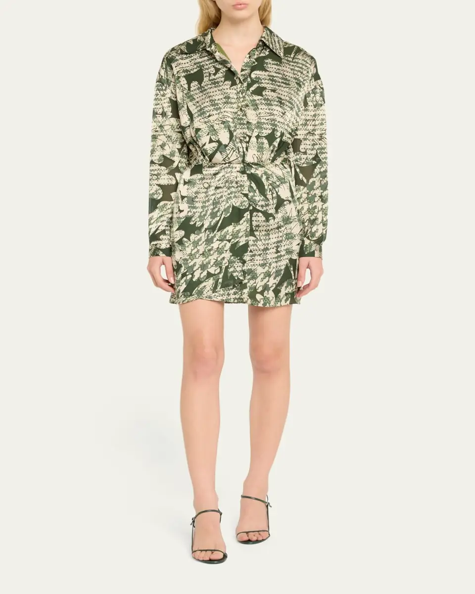 Ramy Brook Palmer Satin Mini Dress | Thumbnail 2 Ramy Brook Palmer Satin Mini Dress | Thumbnail 2