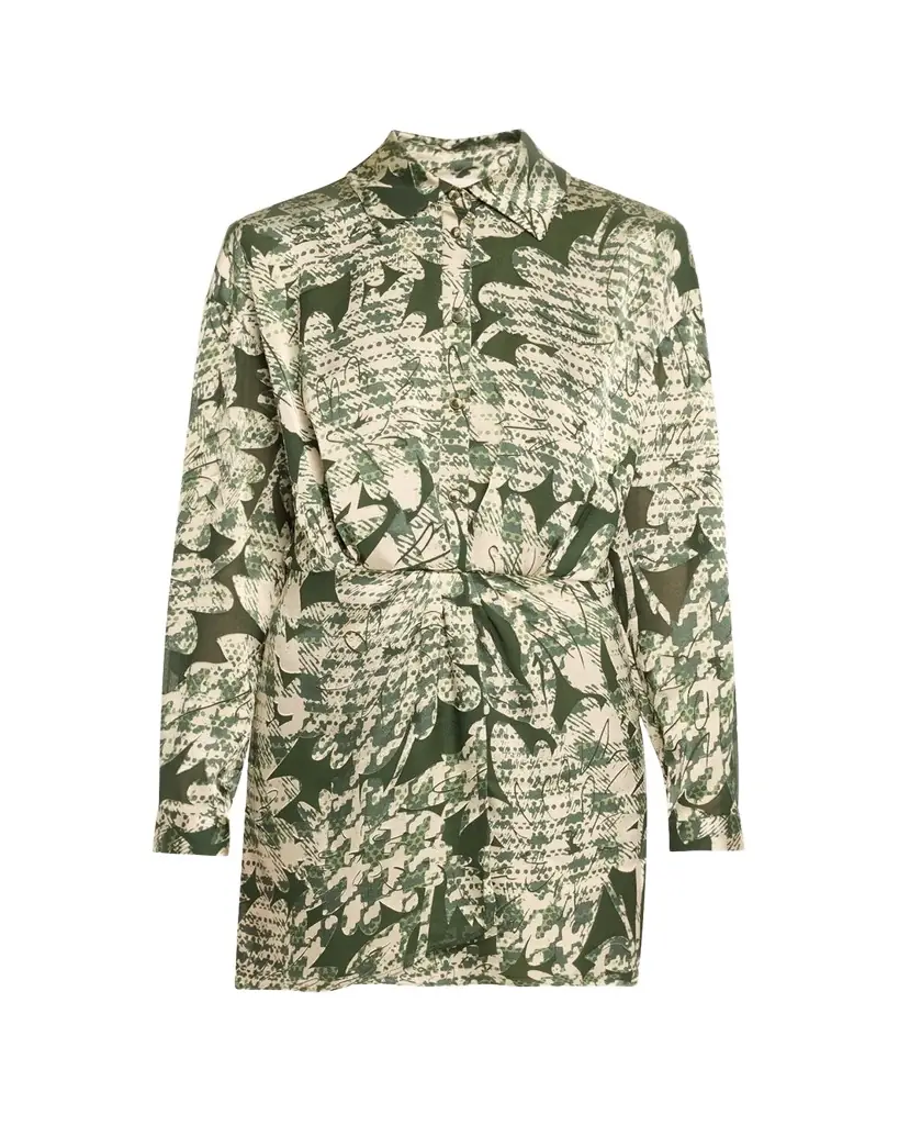 Ramy Brook Palmer Satin Mini Dress