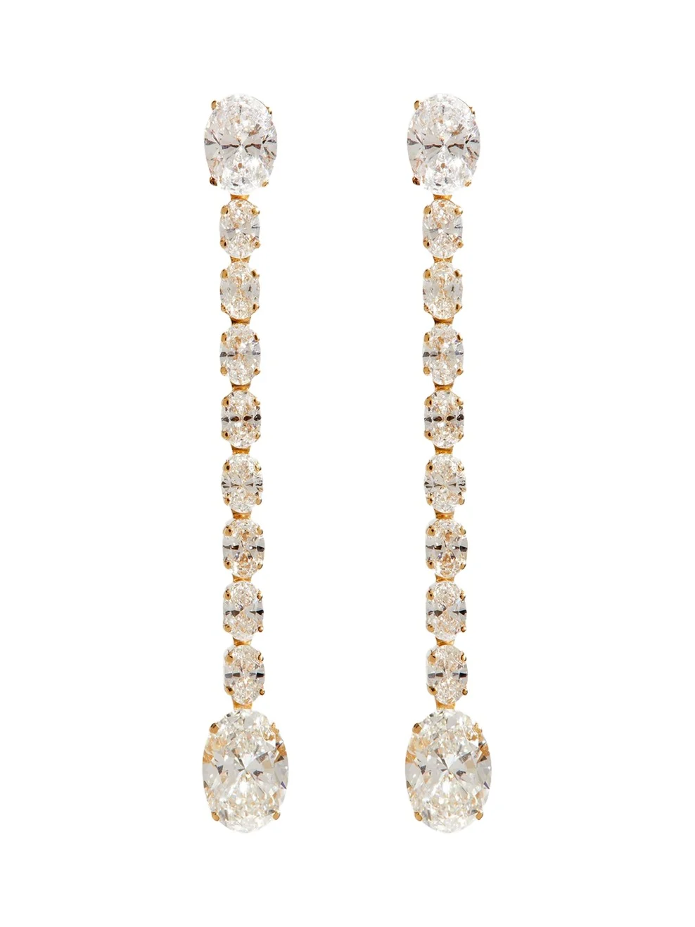 Kendall Row 14K Yellow Gold Lab Grown Diamond Dangle Earrings