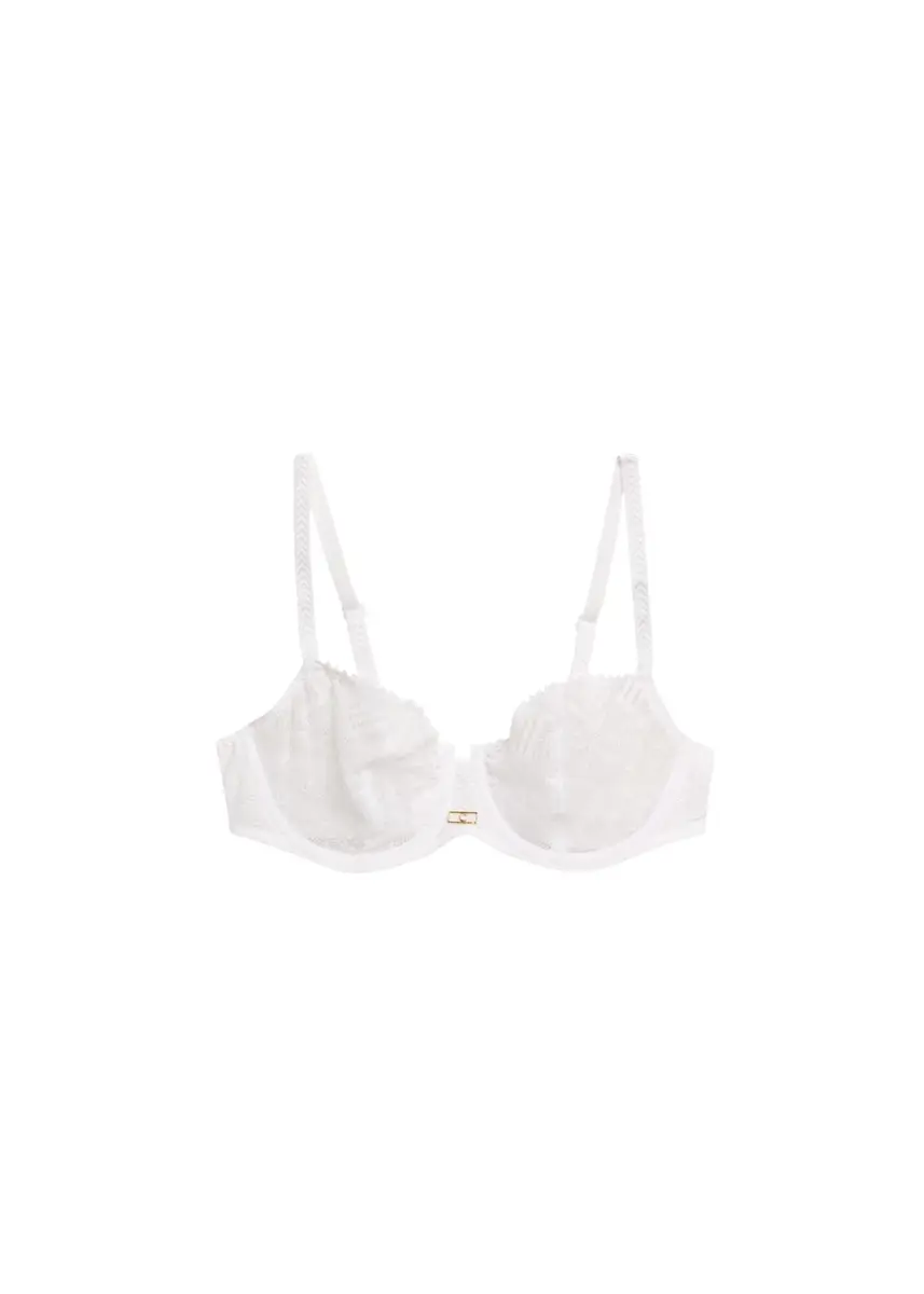 Chantelle Origins Floral Lace Demi Bra | Thumbnail 3 Chantelle Origins Floral Lace Demi Bra | Thumbnail 3