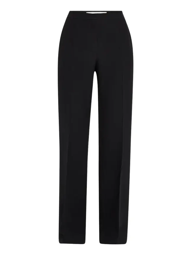 Saint Marks Straight Wool-Silk Pants
