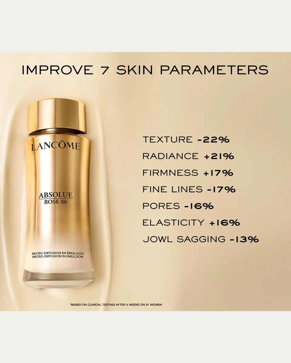 Lancôme Absolue Rose 80 Micro-Diffusion Emulsion, 3.4 oz. | Thumbnail 2 Lancôme Absolue Rose 80 Micro-Diffusion Emulsion, 3.4 oz. | Thumbnail 2