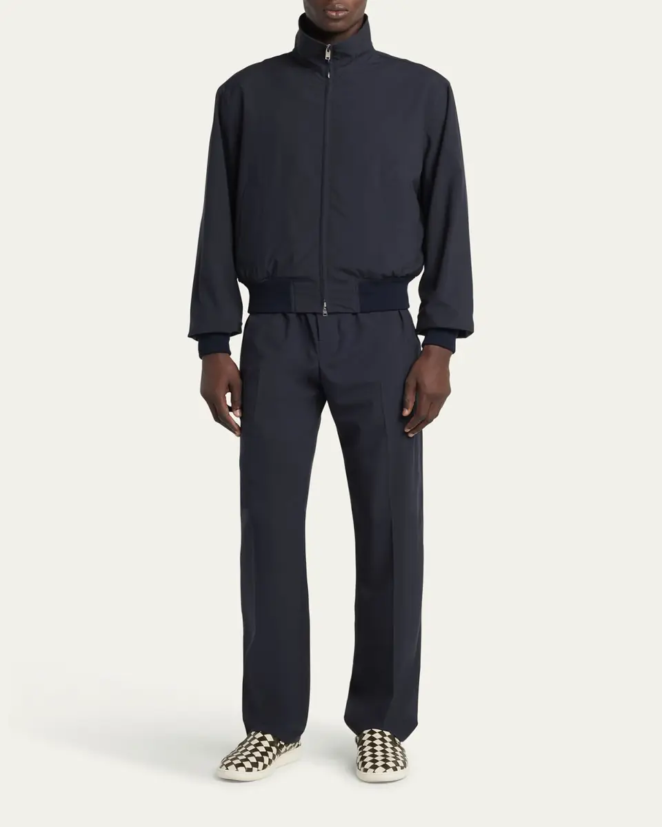 Bottega Veneta Men's Fine Wool-Blend Jacket | Thumbnail 6