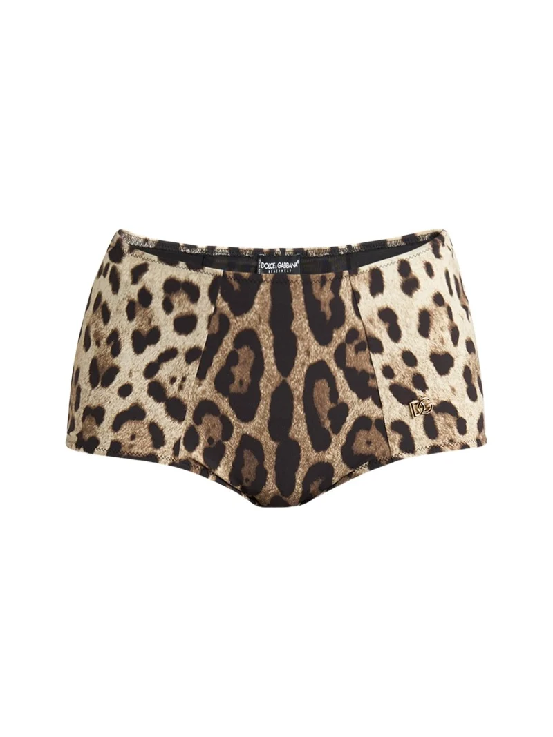 Dolce & Gabbana Stampa Leo Bikini Bottoms