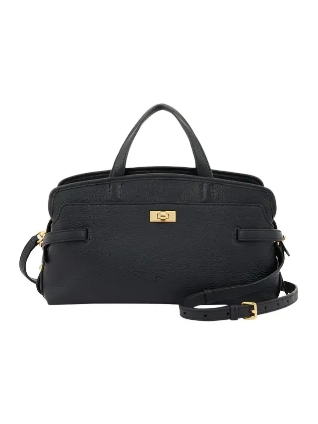 Wilson Small Calf Leather Top-Handle Bag