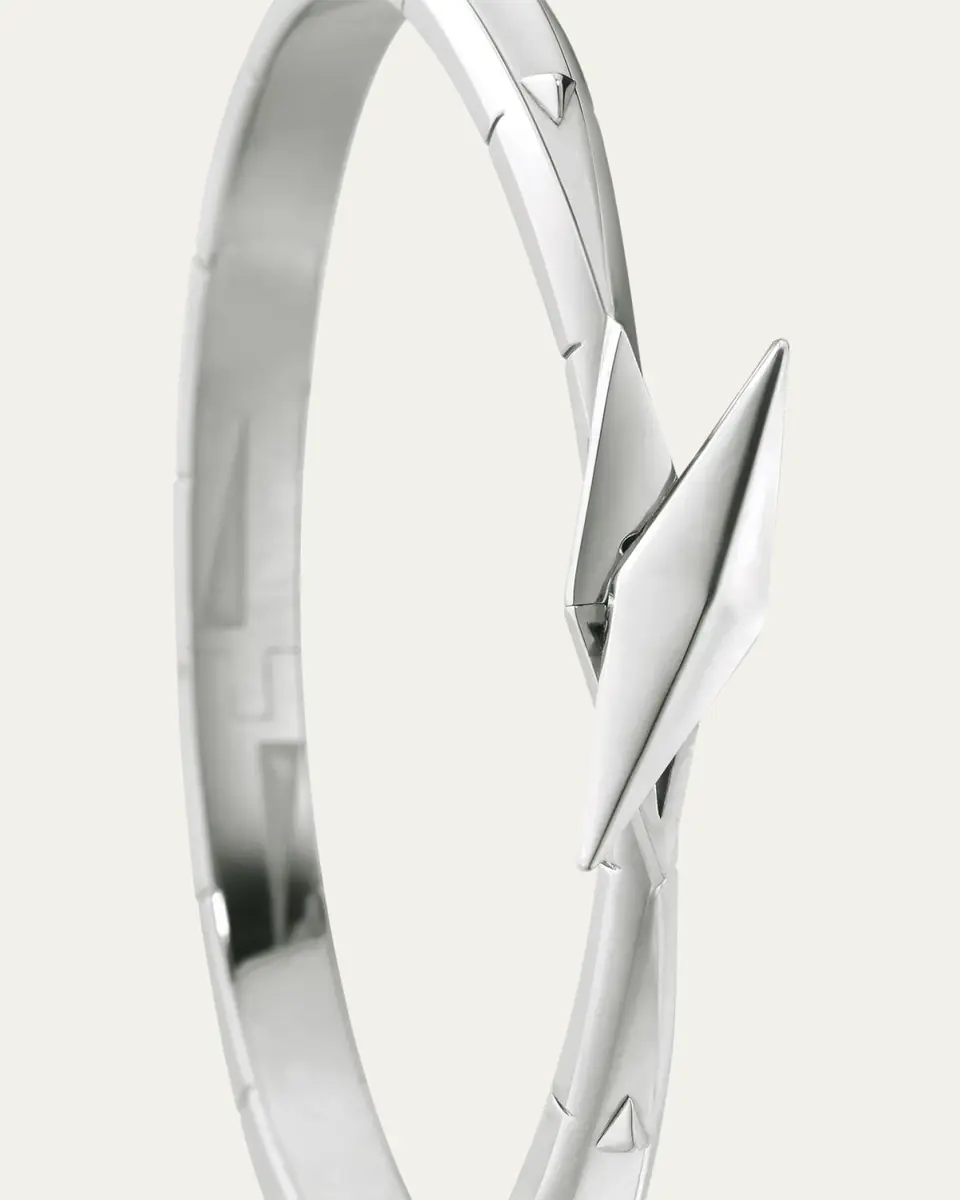 MONICA RICH KOSANN Points North Sterling Silver Cuff, Medium | Thumbnail 2