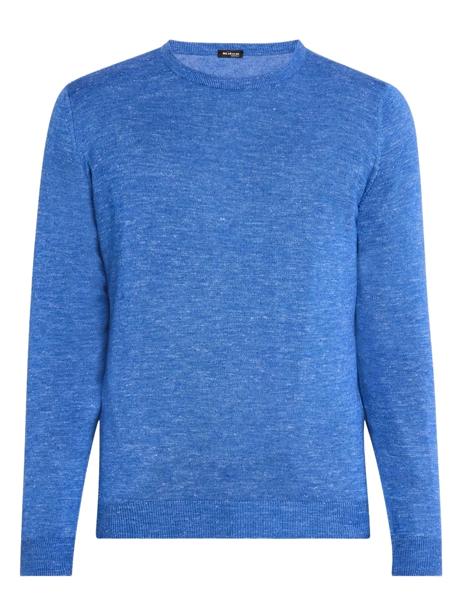 Men's Cashmere and Linen Crewneck Sweater Men's Cashmere and Linen Crewneck Sweater