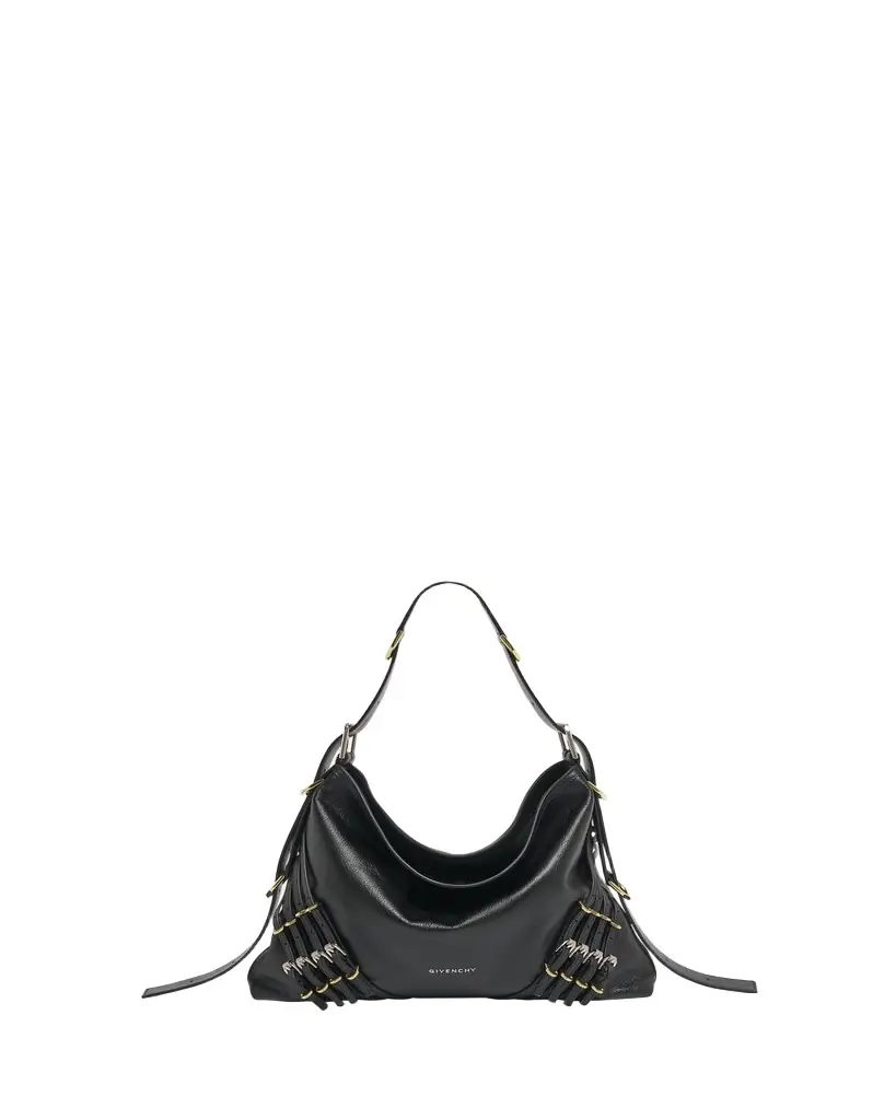 Givenchy Voyou Medium Buckle Shoulder Bag in Leather