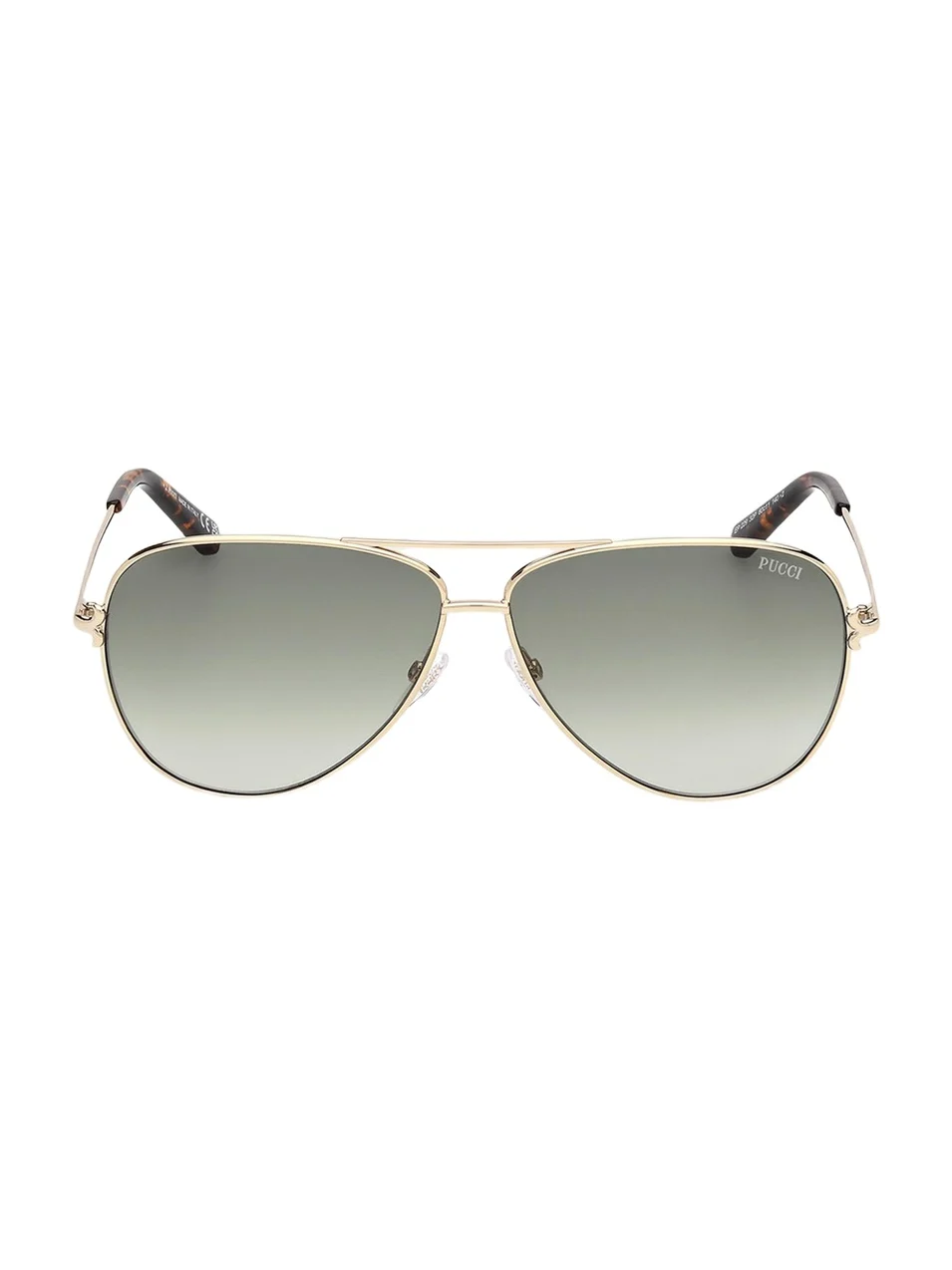 PUCCI Metal Aviator Sunglasses