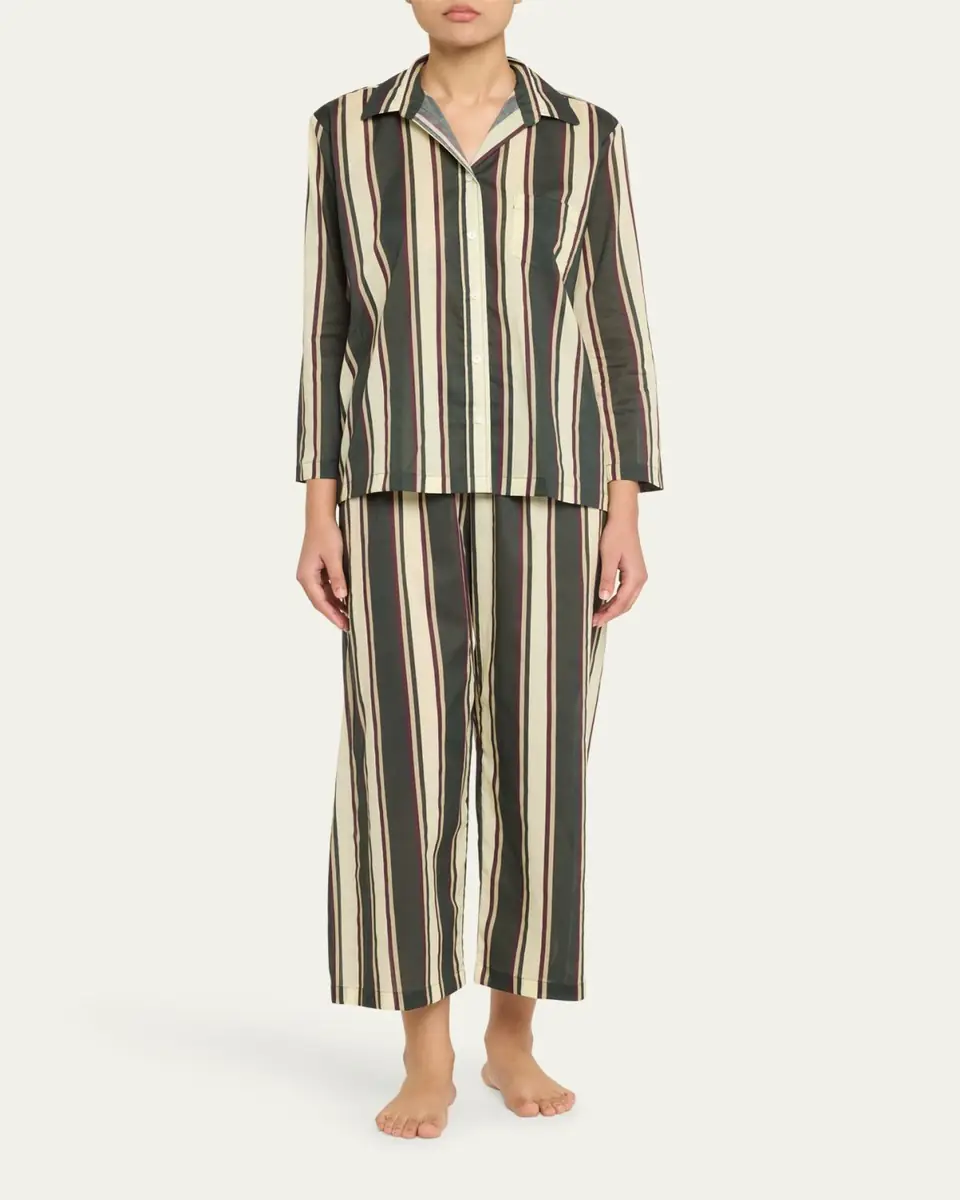 Pour Les Femmes Long Sleeve Pajama Set | Thumbnail 7 Pour Les Femmes Long Sleeve Pajama Set | Thumbnail 7