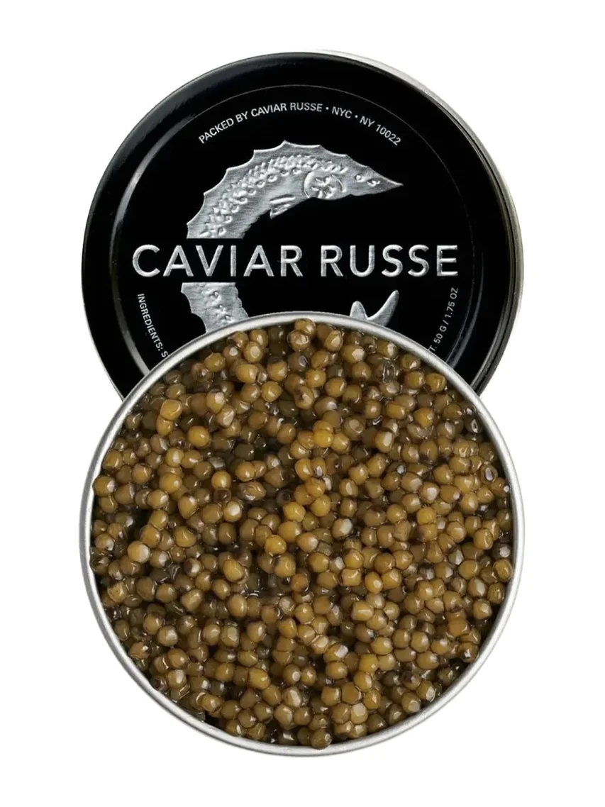 Caviar Russe Gold Osetra Caviar Tin, 1.75 oz.