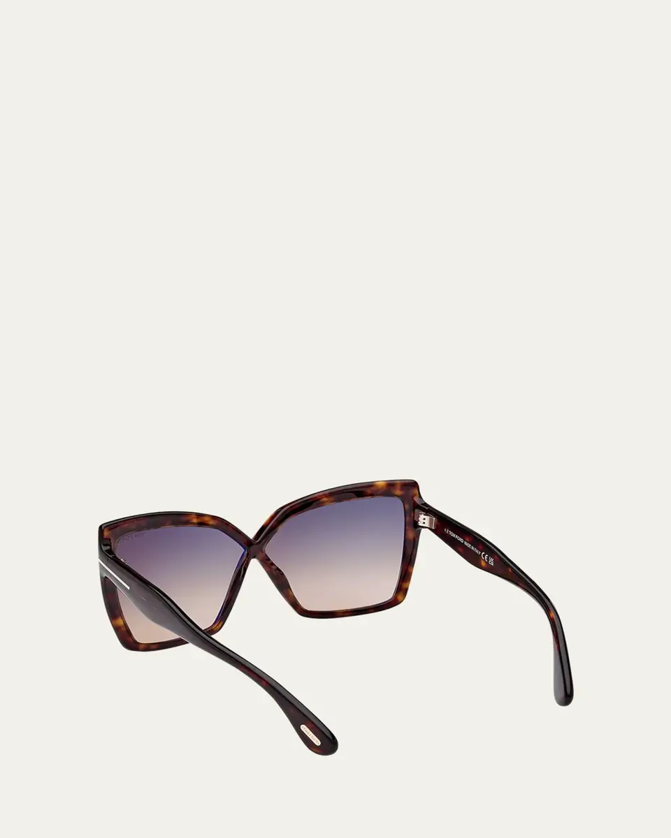 TOM FORD Fiore Acetate Butterfly Sunglasses | Thumbnail 4 TOM FORD Fiore Acetate Butterfly Sunglasses | Thumbnail 4