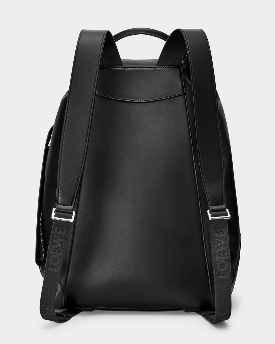 Loewe Men's Flamenco Suede Backpack | Thumbnail 2 Loewe Men's Flamenco Suede Backpack | Thumbnail 2