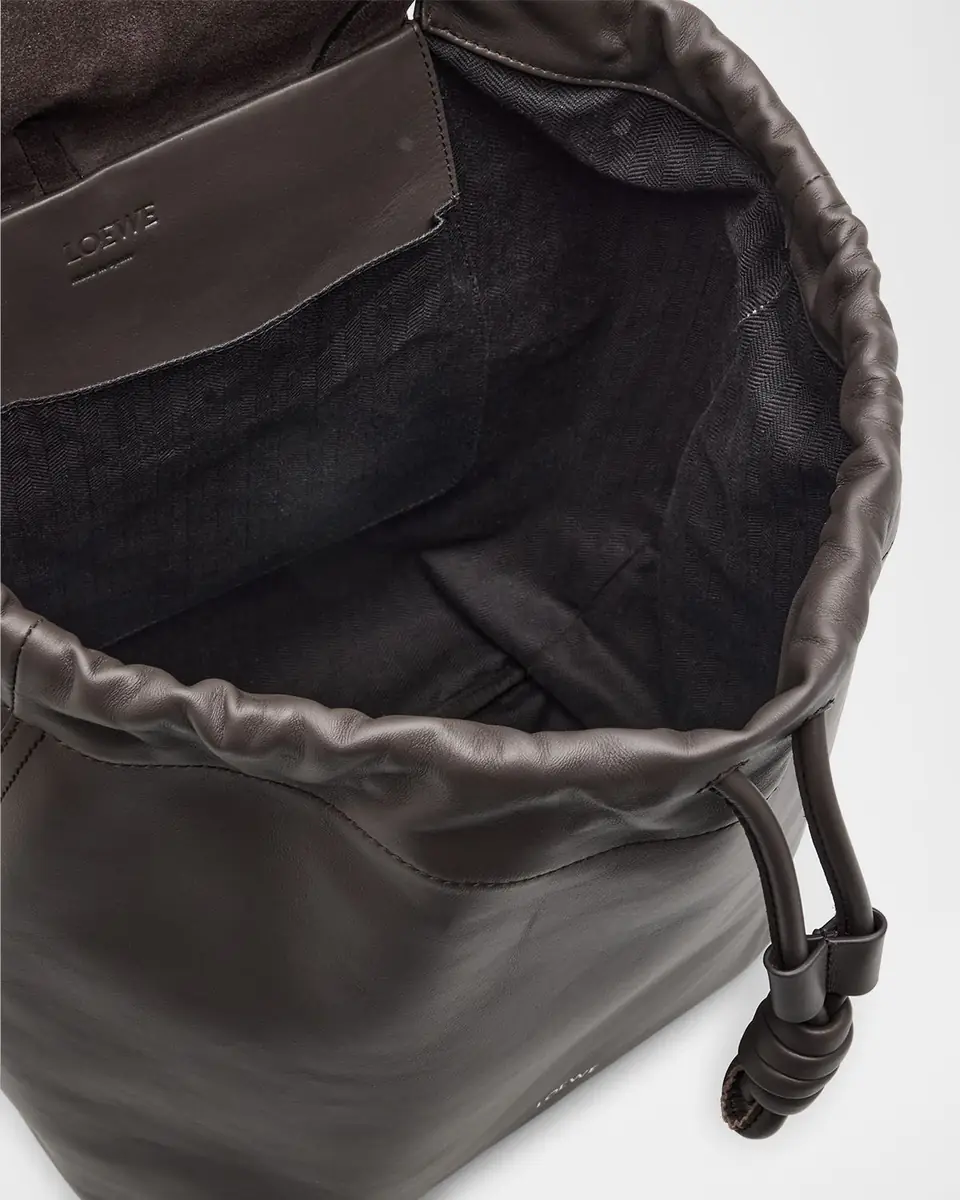 Loewe Men's Flamenco Suede Backpack | Thumbnail 15 Loewe Men's Flamenco Suede Backpack | Thumbnail 15