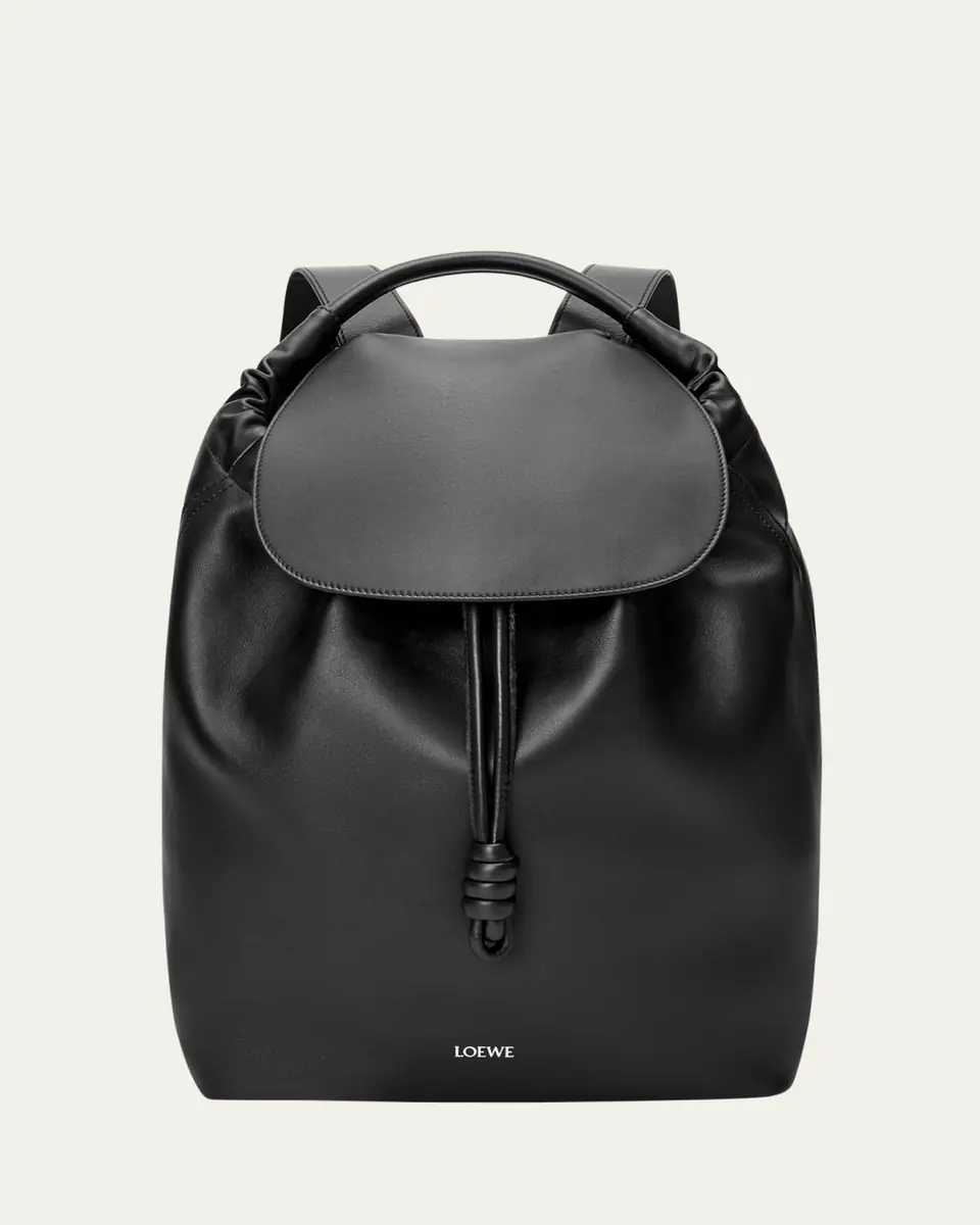 Loewe Men's Flamenco Suede Backpack | Thumbnail 5 Loewe Men's Flamenco Suede Backpack | Thumbnail 5