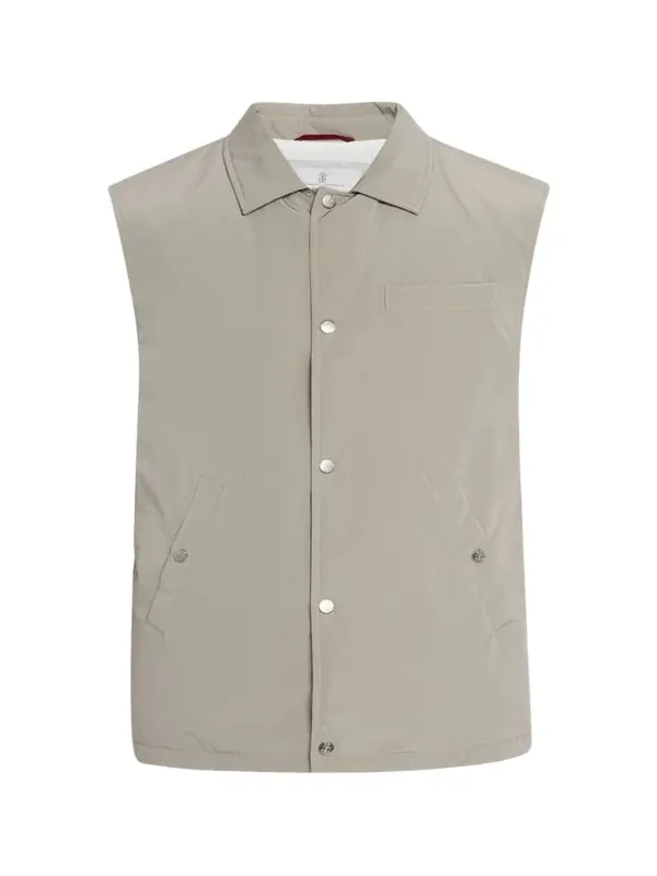 Men's Water Resistant Snap-Front Vest Men's Water Resistant Snap-Front Vest