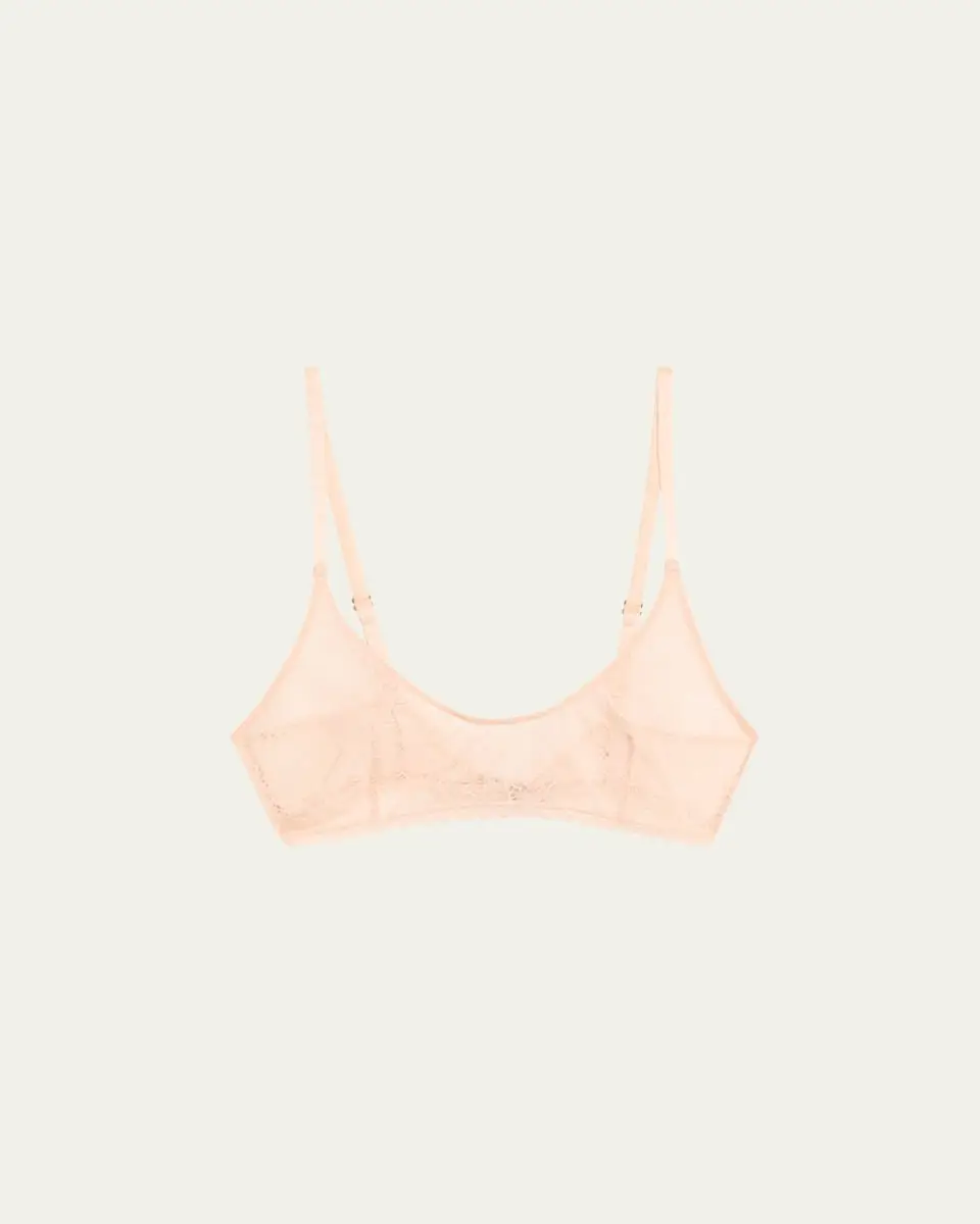 Kiki De Montparnasse Dahlia Floral Lace Soft Bra | Thumbnail 2 Kiki De Montparnasse Dahlia Floral Lace Soft Bra | Thumbnail 2