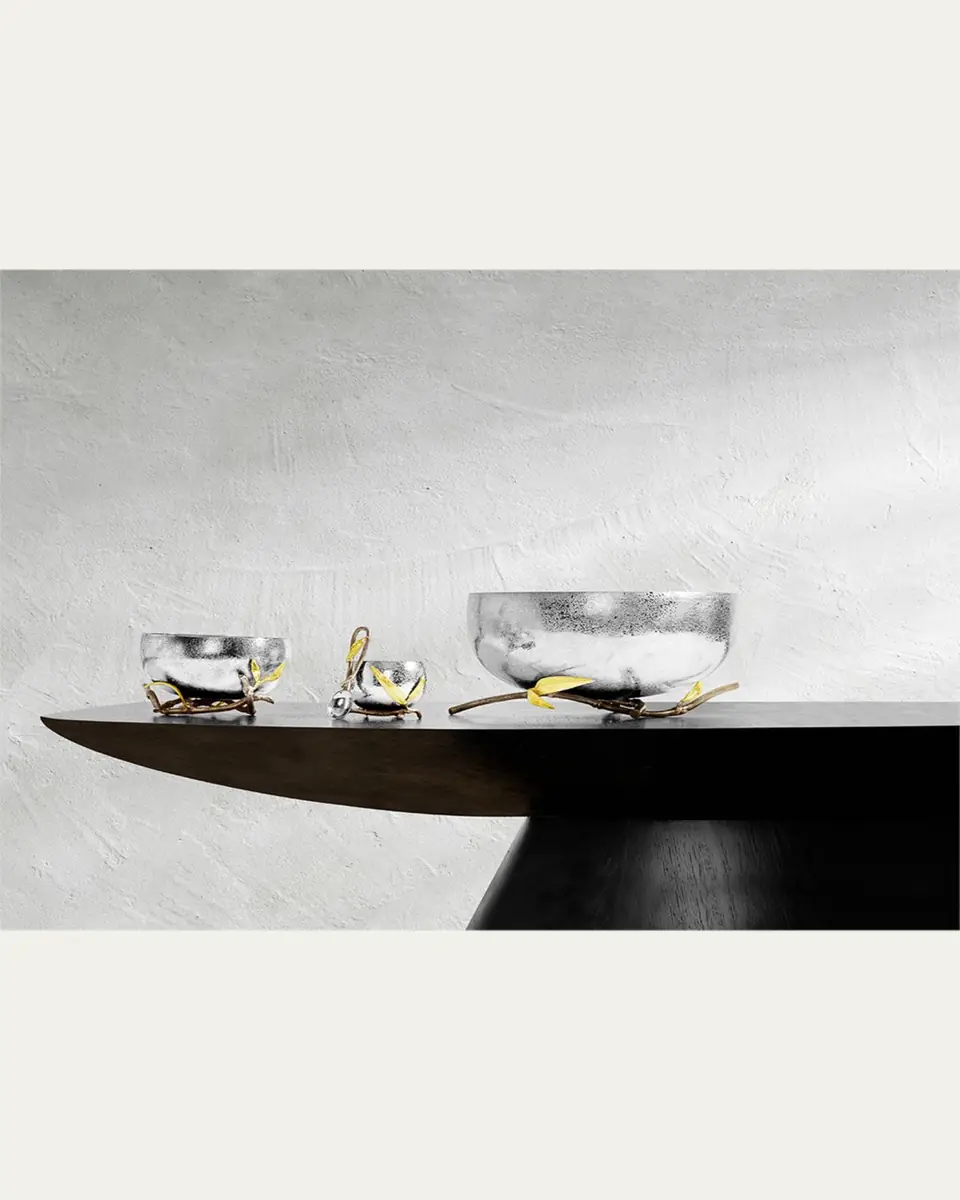 Michael Aram Zen Garden Nut Bowl with Spoon | Thumbnail 5 Michael Aram Zen Garden Nut Bowl with Spoon | Thumbnail 5