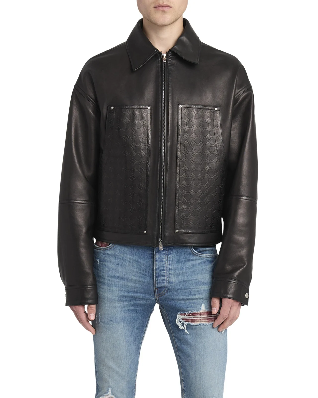 Men's MA Quad Leather Work Jacket Men's MA Quad Leather Work Jacket