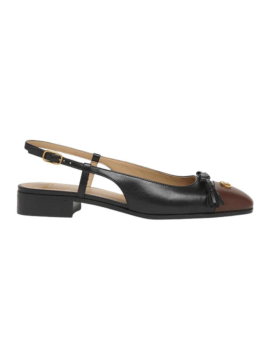 Slingback Ballerina Pumps