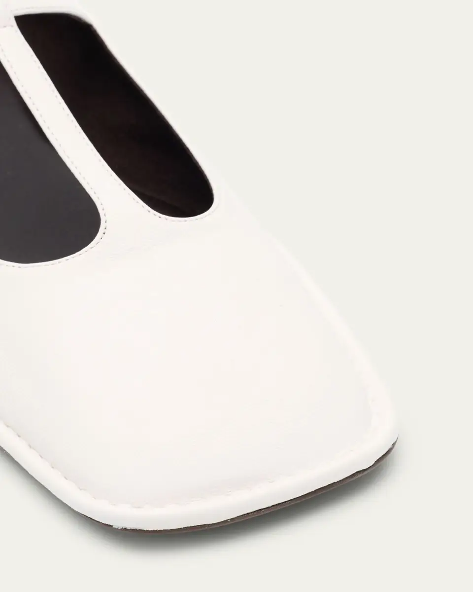 The Row Leather T-Strap Ballerina Flats | Thumbnail 10