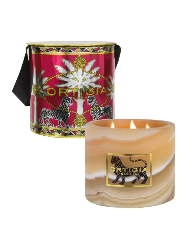 ORTIGIA Fico d'India Alabaster Candle, 8.8 oz.