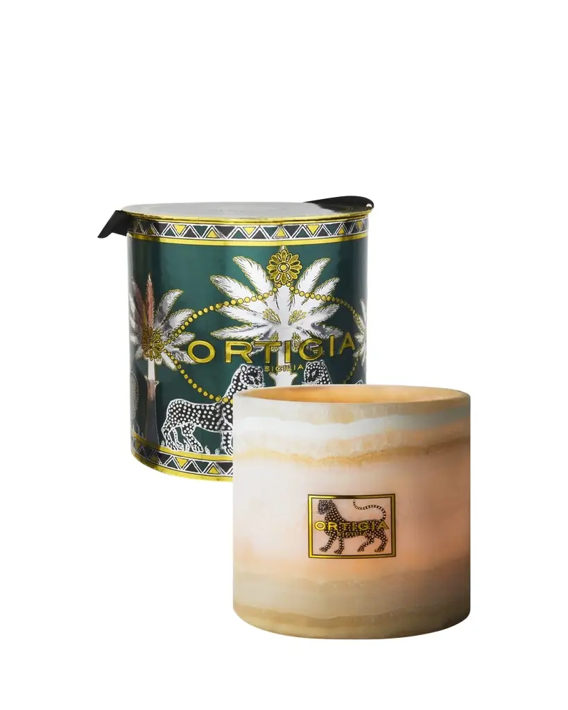 ORTIGIA Fico d'India Alabaster Candle, 35 oz. | Image 1 ORTIGIA Fico d'India Alabaster Candle, 35 oz. | Image 1