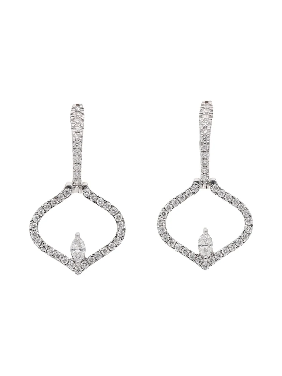 Sarai Diamond Single Motif Earrings Sarai Diamond Single Motif Earrings