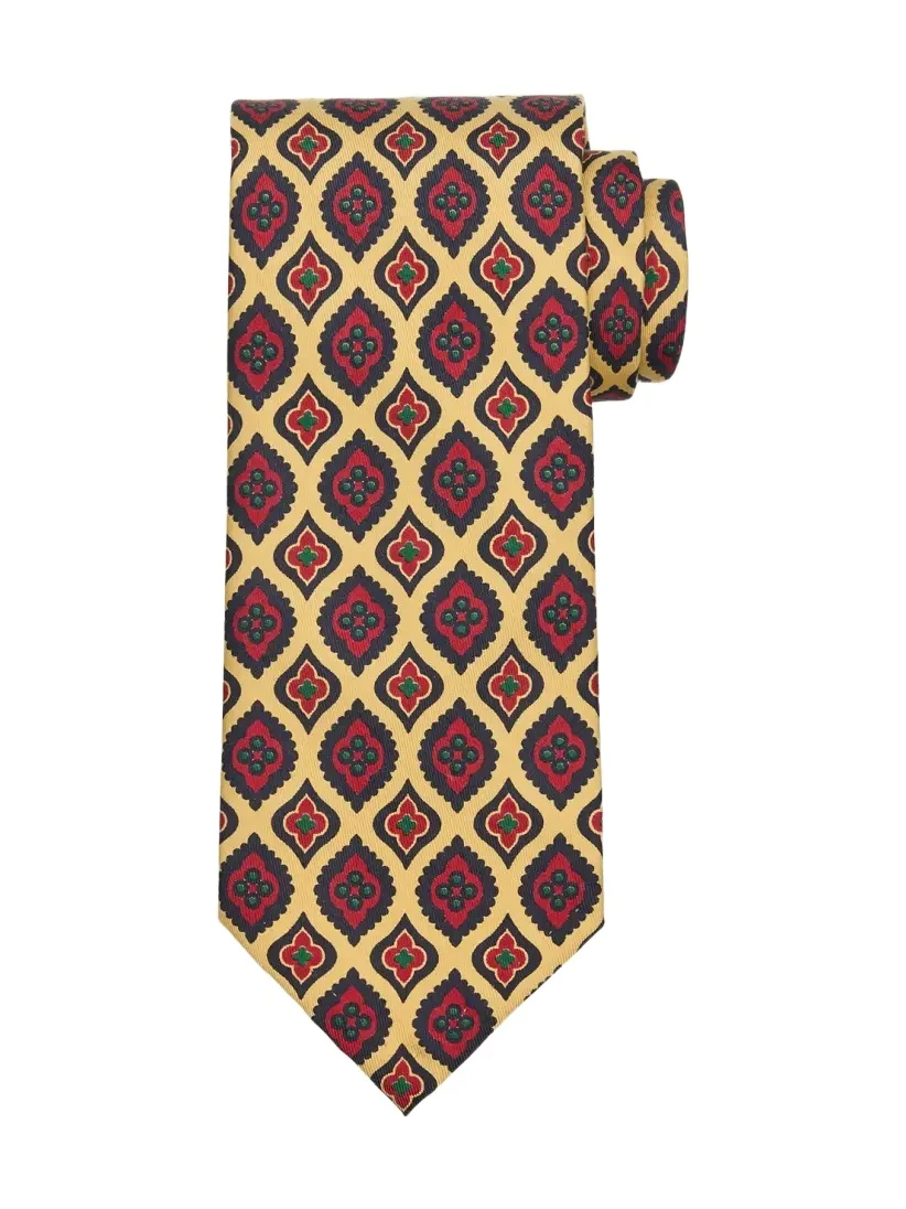 Men's Limited Edition Medallion Silk Tie