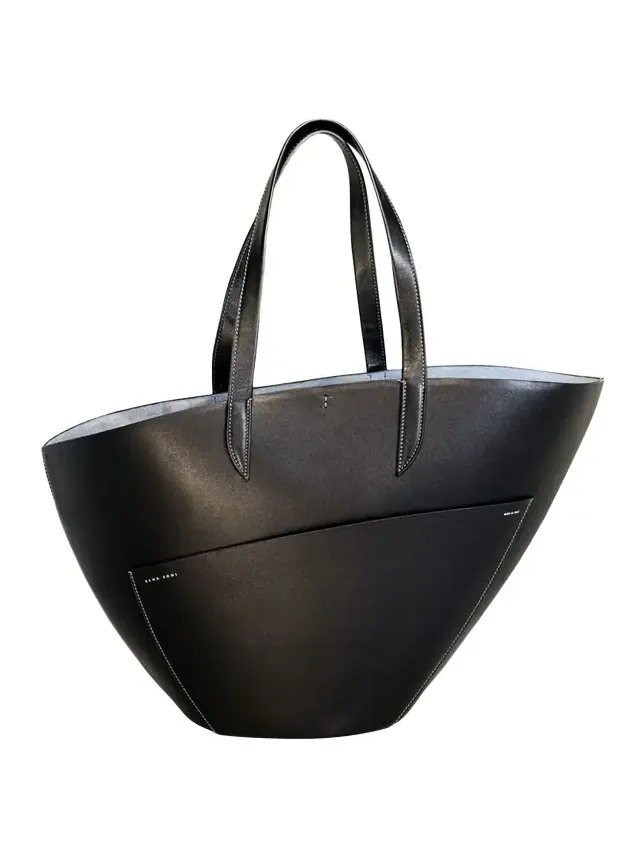 Esha Soni Arc Large Leather Tote Bag