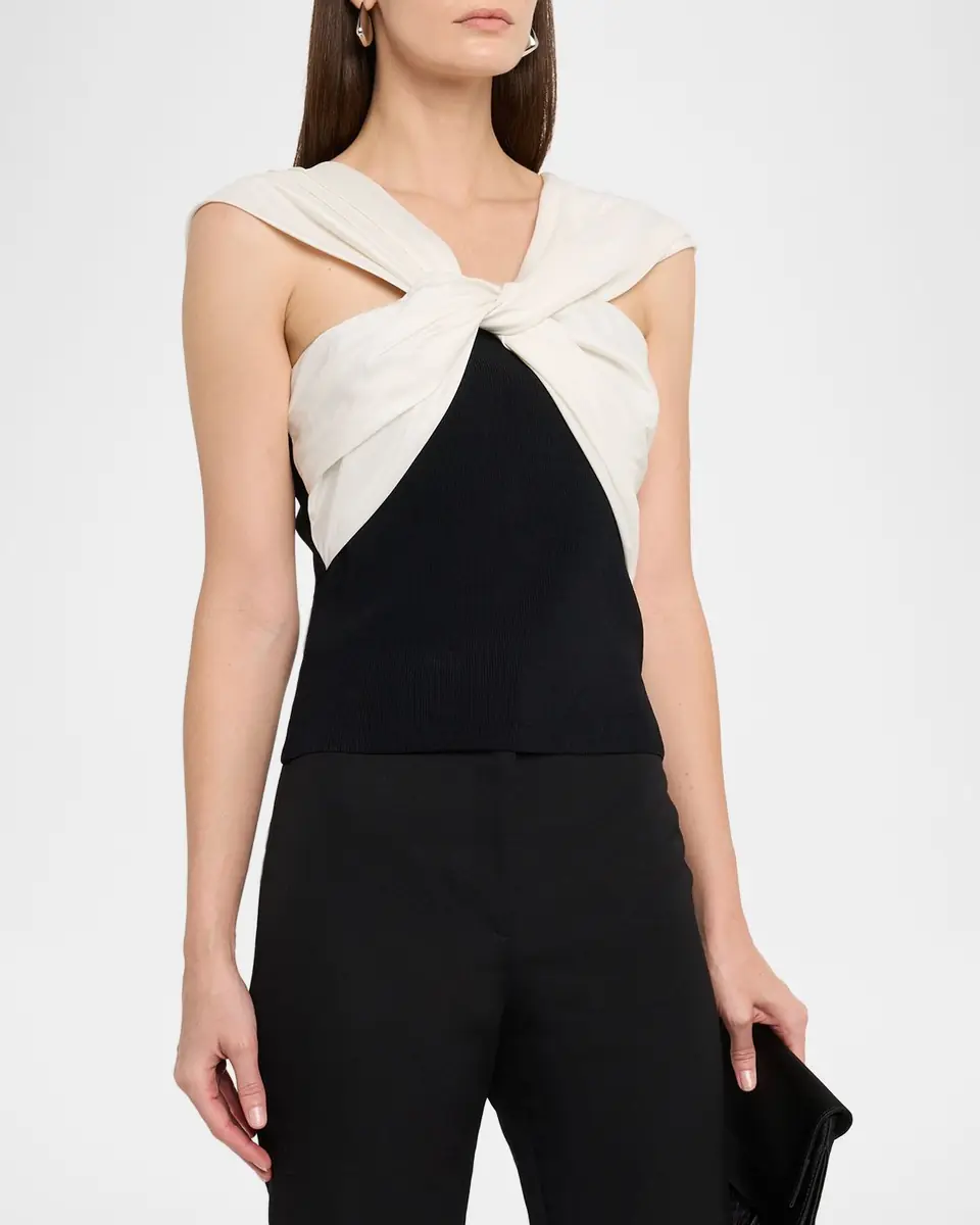 SIMKHAI Celiana Combo Off-The-Shoulder Top | Thumbnail 16 SIMKHAI Celiana Combo Off-The-Shoulder Top | Thumbnail 16