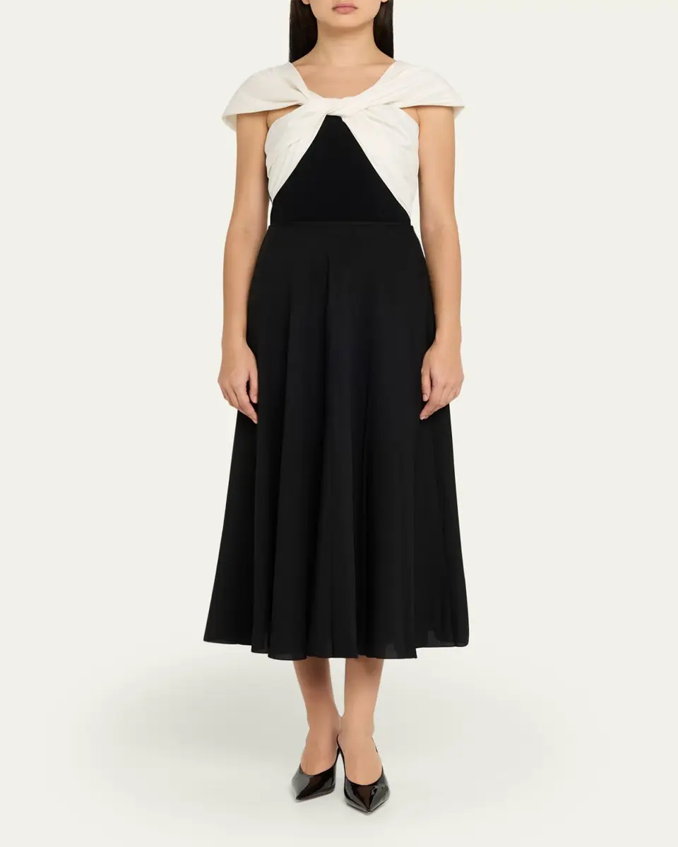 SIMKHAI Celiana Combo Off-The-Shoulder Top | Thumbnail 18 SIMKHAI Celiana Combo Off-The-Shoulder Top | Thumbnail 18