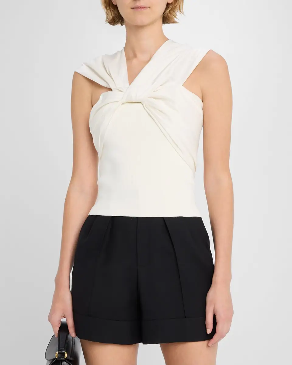 SIMKHAI Celiana Combo Off-The-Shoulder Top | Thumbnail 3 SIMKHAI Celiana Combo Off-The-Shoulder Top | Thumbnail 3