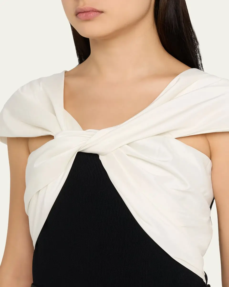 SIMKHAI Celiana Combo Off-The-Shoulder Top | Thumbnail 21 SIMKHAI Celiana Combo Off-The-Shoulder Top | Thumbnail 21