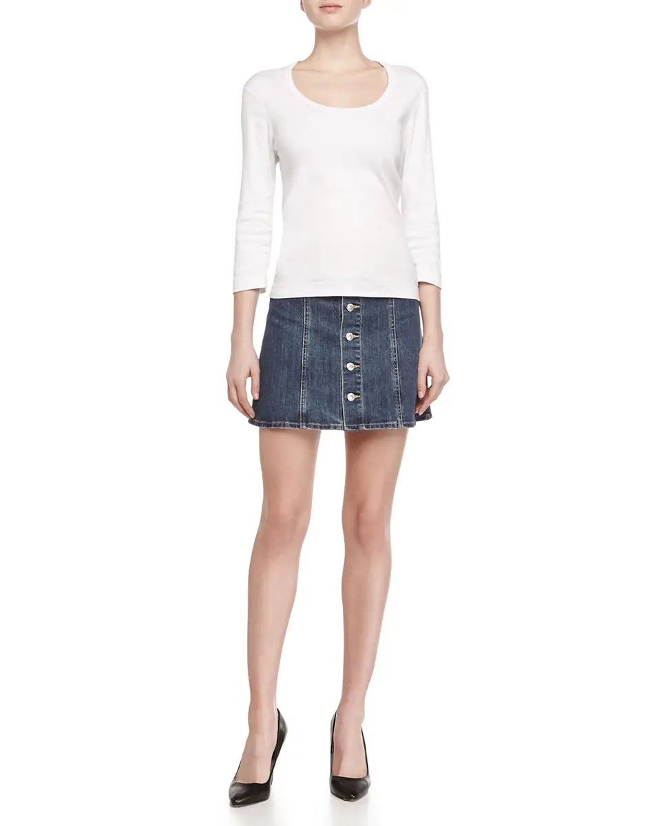 SIMKHAI Celiana Combo Off-The-Shoulder Top | Thumbnail 22 SIMKHAI Celiana Combo Off-The-Shoulder Top | Thumbnail 22