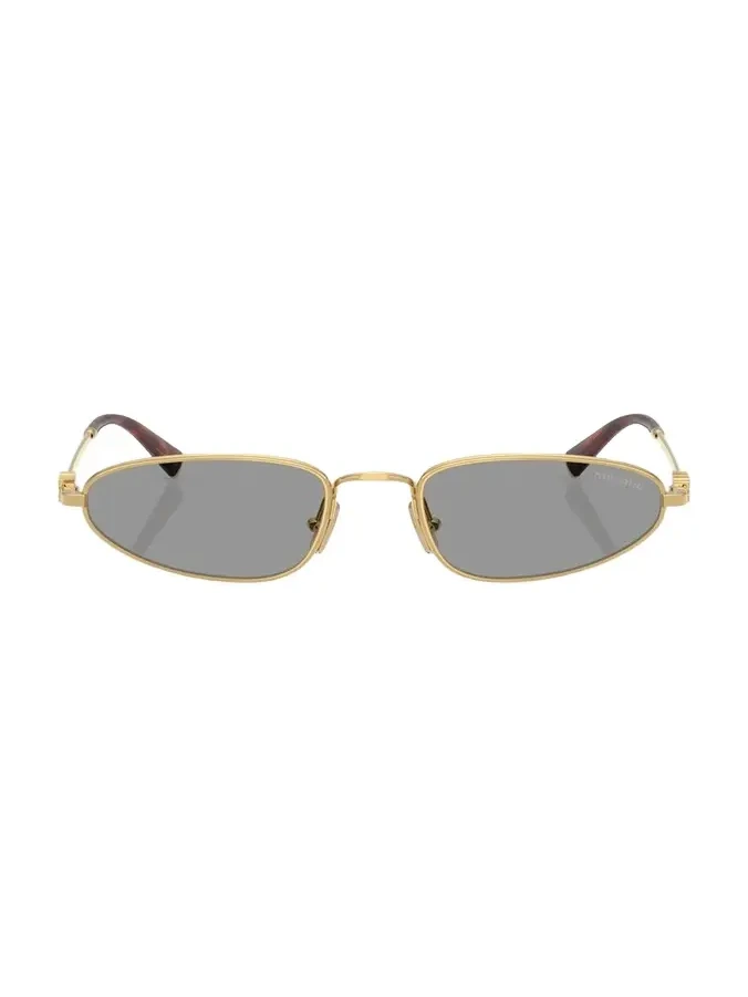 Logo Metal Oval Sunglasses Logo Metal Oval Sunglasses