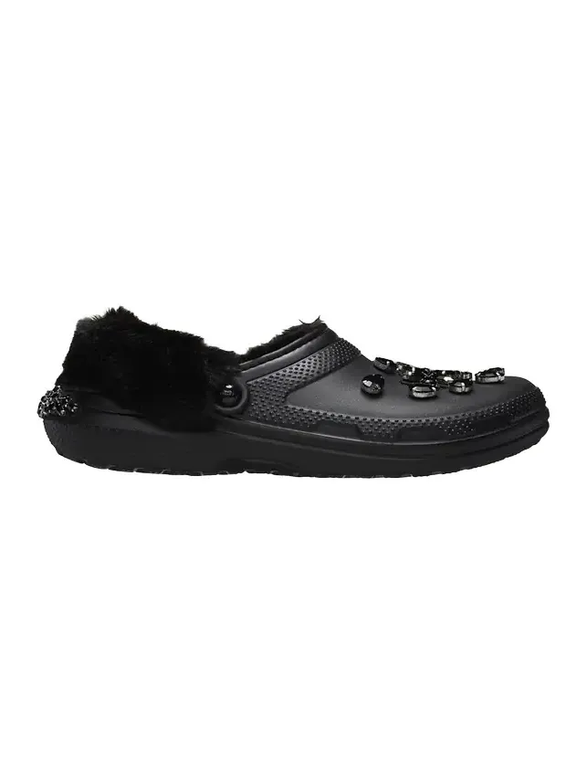 x Crocs Crystal Faux Fur Clogs x Crocs Crystal Faux Fur Clogs