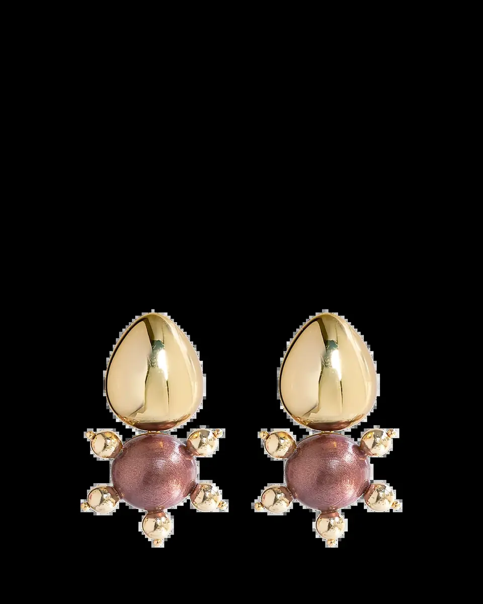 Saule Label Tulia Chocolate Cherry Earrings | Thumbnail 3
