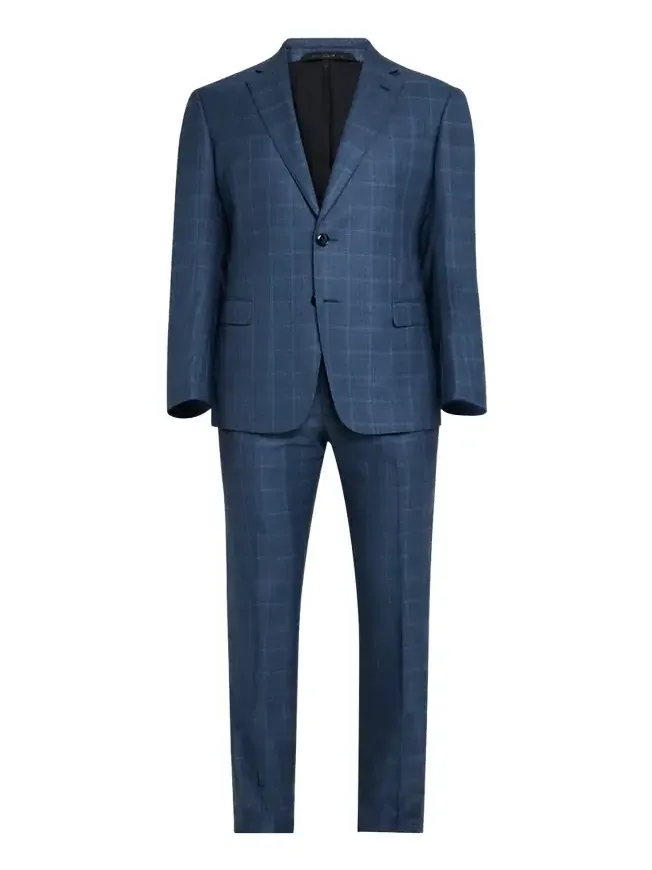 Men's Blurred Windowpane 240G Suit Men's Blurred Windowpane 240G Suit