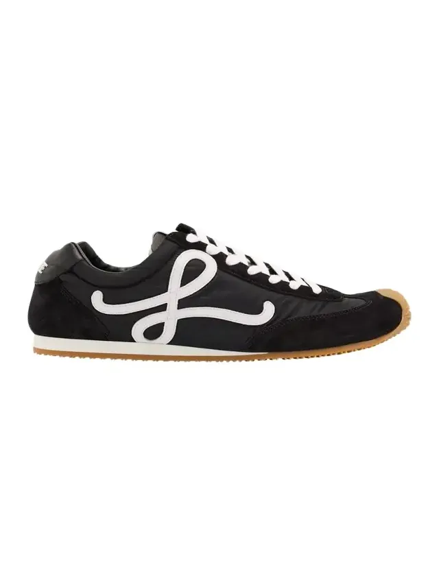Men's Ballet Runner 2.0 Nylon & Calfskin Sneakers Men's Ballet Runner 2.0 Nylon & Calfskin Sneakers