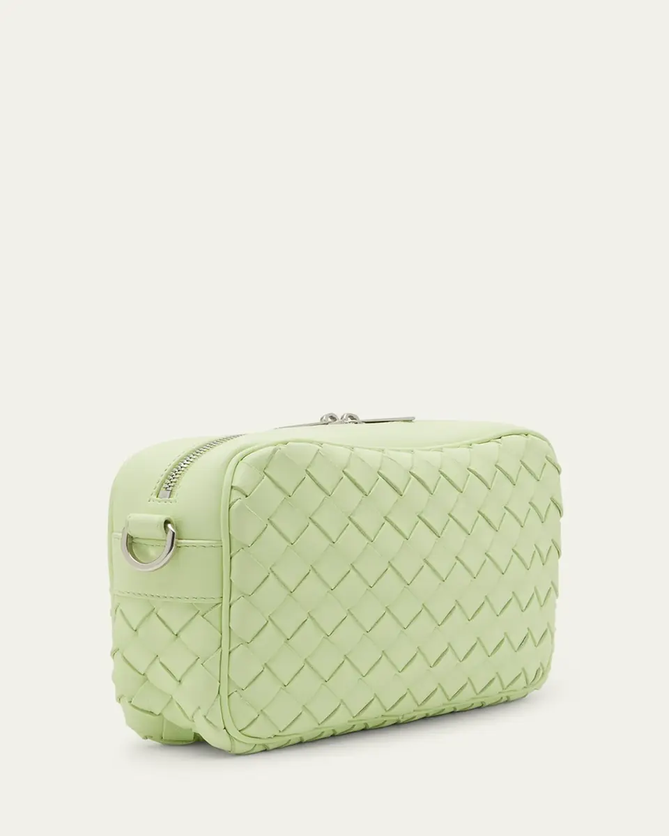Bottega Veneta Men's Intrecciato Small Crossbody Bag | Thumbnail 7 Bottega Veneta Men's Intrecciato Small Crossbody Bag | Thumbnail 7