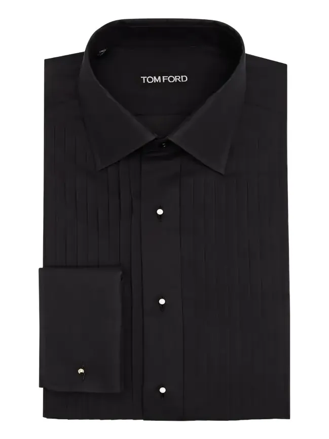 Men's Voile Plisse Pastron Dress Shirt Men's Voile Plisse Pastron Dress Shirt