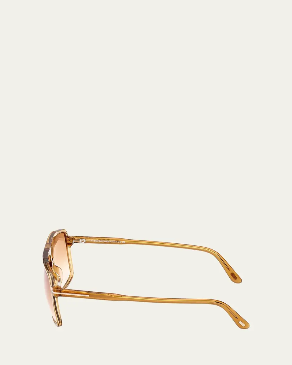 TOM FORD Kemp Aviator Sunglasses | Thumbnail 7
