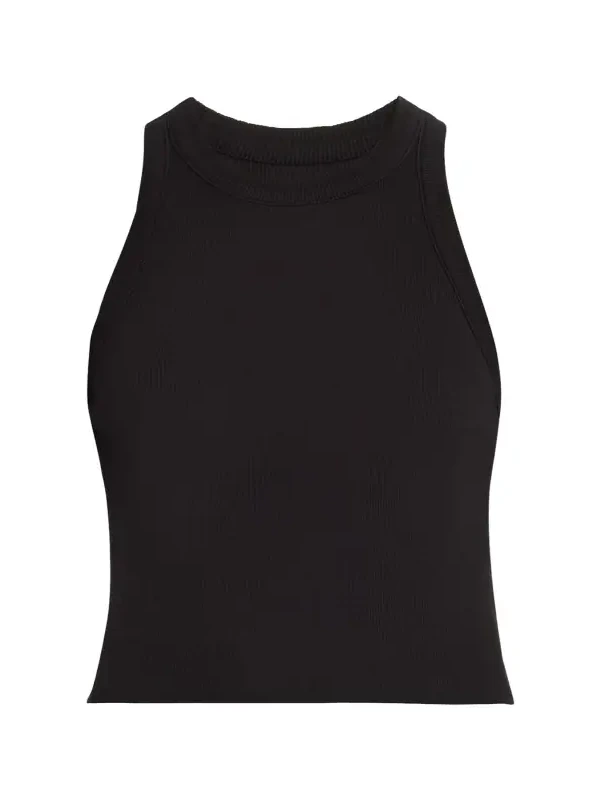NSF Clothing Amaya Rib Cropped Tank Top
