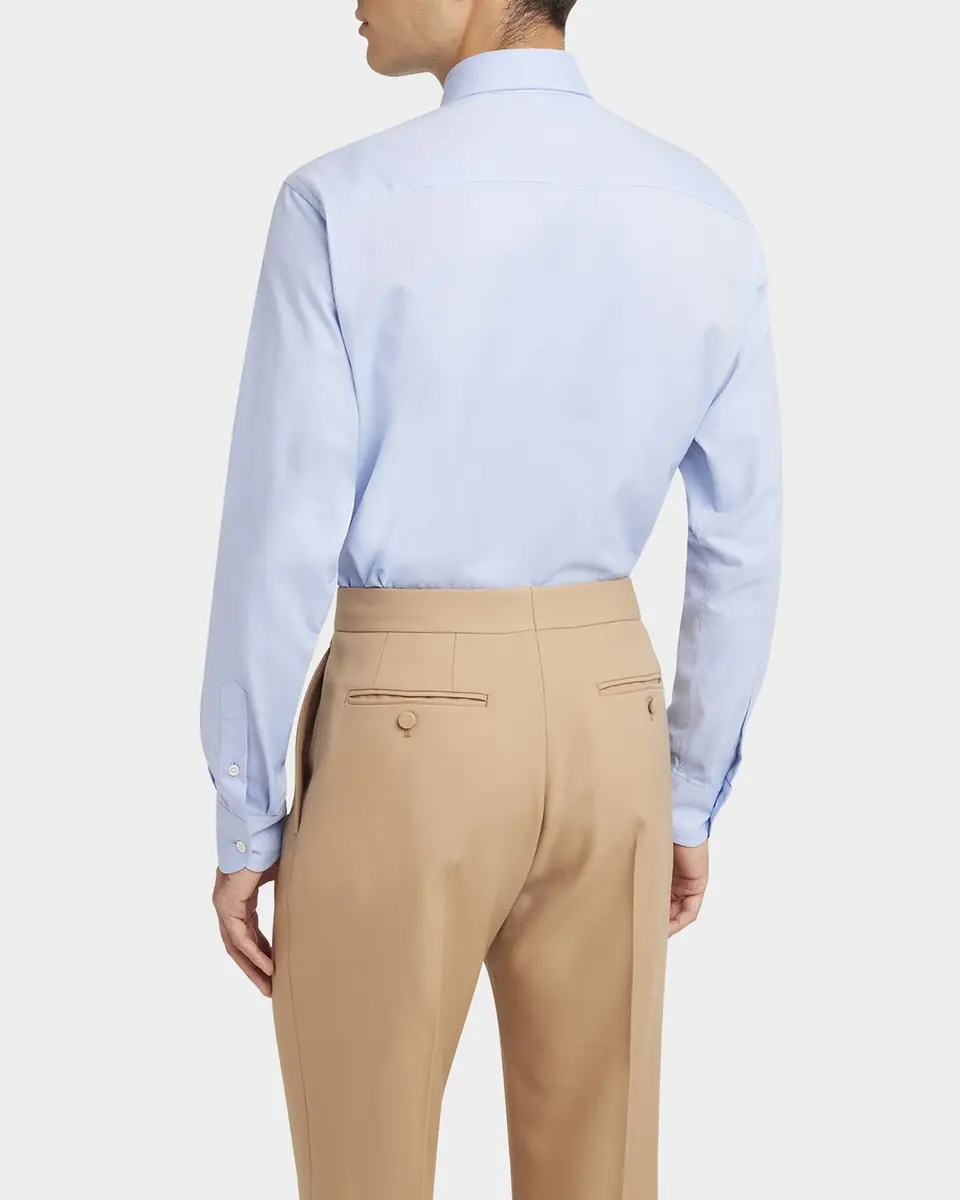 Valentino Garavani Men's VLogo Oxford Sport Shirt | Thumbnail 2 Valentino Garavani Men's VLogo Oxford Sport Shirt | Thumbnail 2