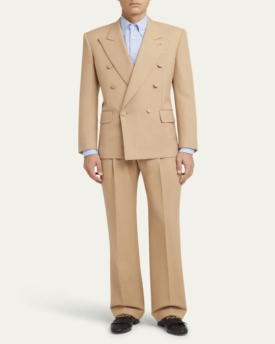Valentino Garavani Men's VLogo Oxford Sport Shirt | Thumbnail 6 Valentino Garavani Men's VLogo Oxford Sport Shirt | Thumbnail 6